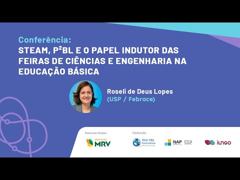 Palestra de Roseli de Deus Lopes sobre metodologias ativas e as feiras de ciências na educação