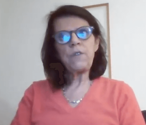 Imagem da professora Cecília Salles